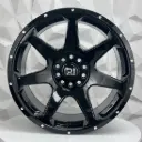 RIN 18X9 5-114.3/120 R1 SPORT 8704 GLOSS BLACK MACHINE+DOTS ET35 CB73.1