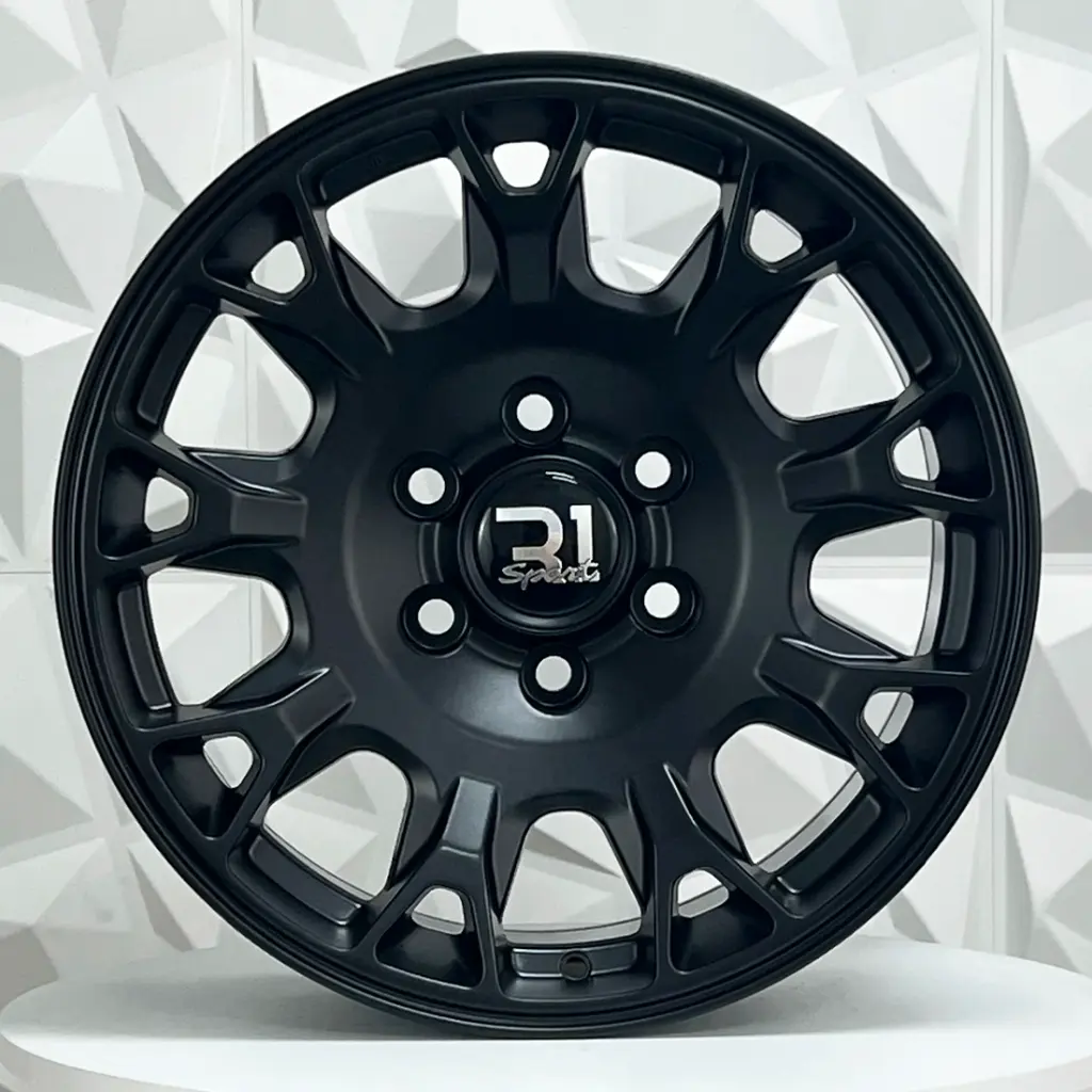 RIN 17X9 6-139.7 R1 SPORT QC2029 MATT BLACK ET0 CB106.1